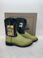 New Youth Green Smoky Mountain Cowboy Boots. 3027 Y 4.5 4 1/2. 2-173