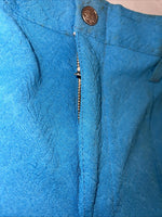 New Vintage Tem Tex Blue Polyester Pants #5450087 NN-149