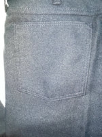 New Vintage Black Wrangler Polyester Pants #82BK ZZ-13