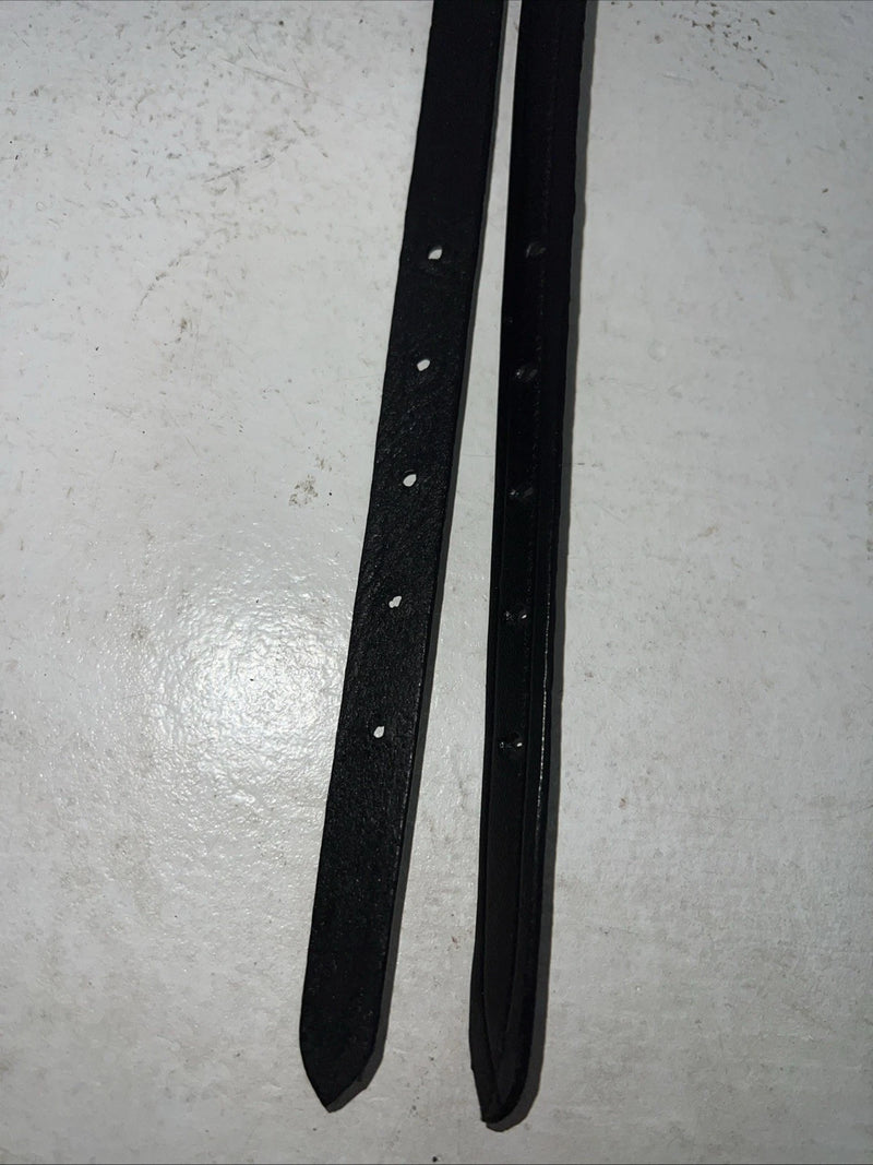 New Tough 1 Black Leather Straps #24-1 R-510