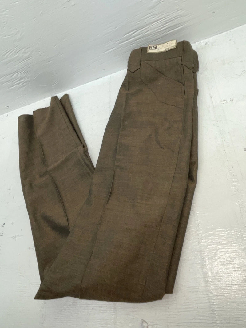 New Vintage Brown Dickson Jenkins Polyester Pants #2151 ZZ-67