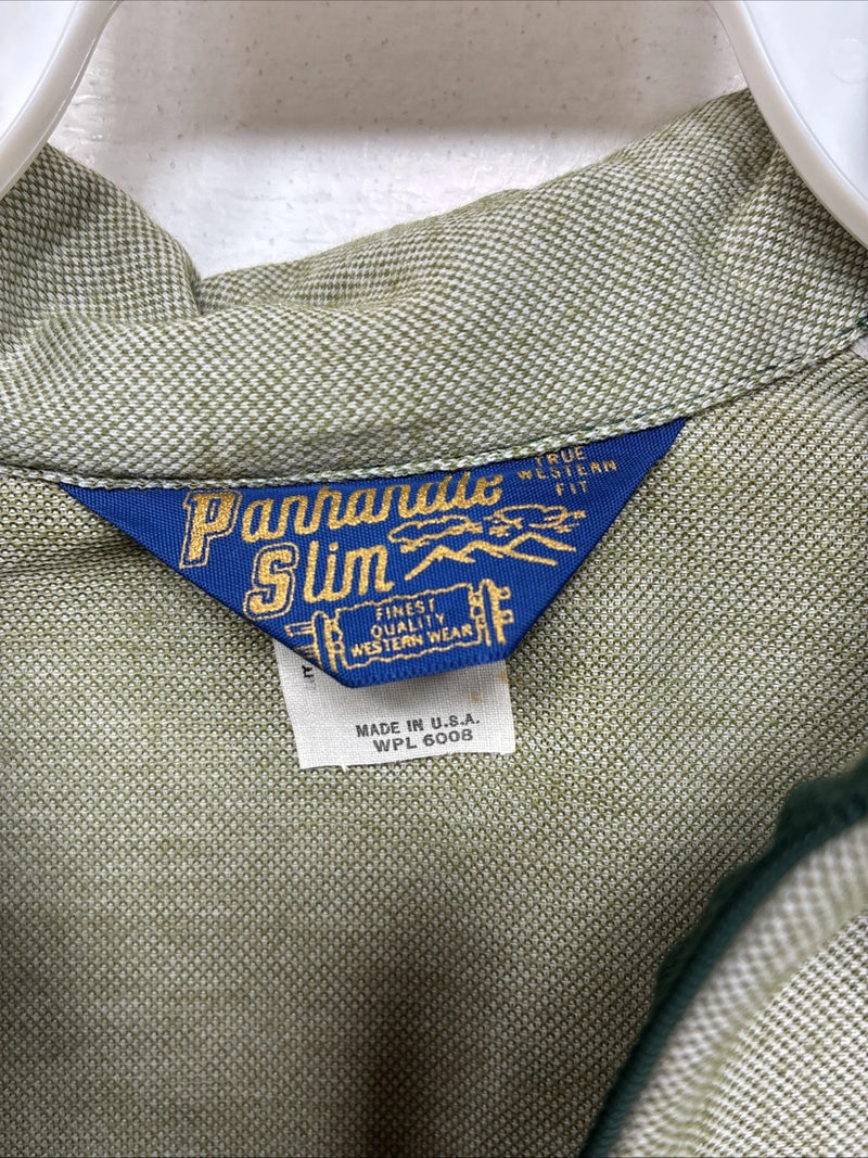 New Women’s Panhandle Slim Green Long Sleeve Half Zip Size 10 TT-92