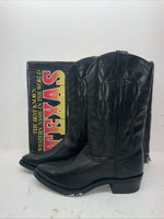 New Men’s Black Texas Brand Cowboy Boots. 8040 11 D. 8-60