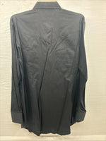 New Men’s Western Express Black Western Long Sleeve Pearl Snap XL T-42