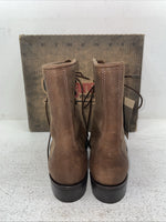 New Men’s Brown Lace Up Laredo Cowboy Boots. 1225 7.5 7 1/2 E E. 1-60