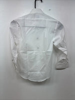 New Kids Classix White Long Sleeve Button Up English Shirt Size BS TT-27