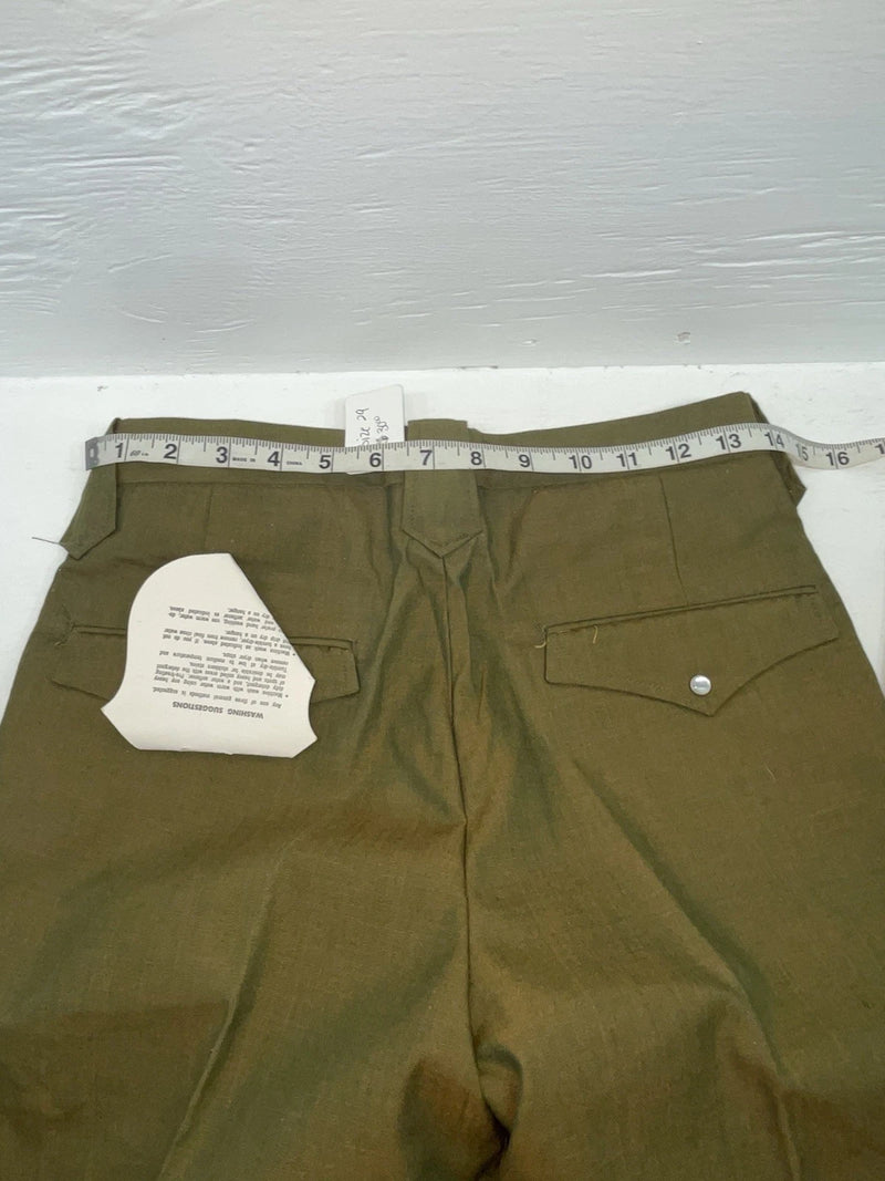 New Vintage Green Dickson Jenkins Polyester Pants #2807 XX-54