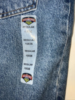 New Women’s Regular Diamond Cut Denim Jeans. 10x36 I-15