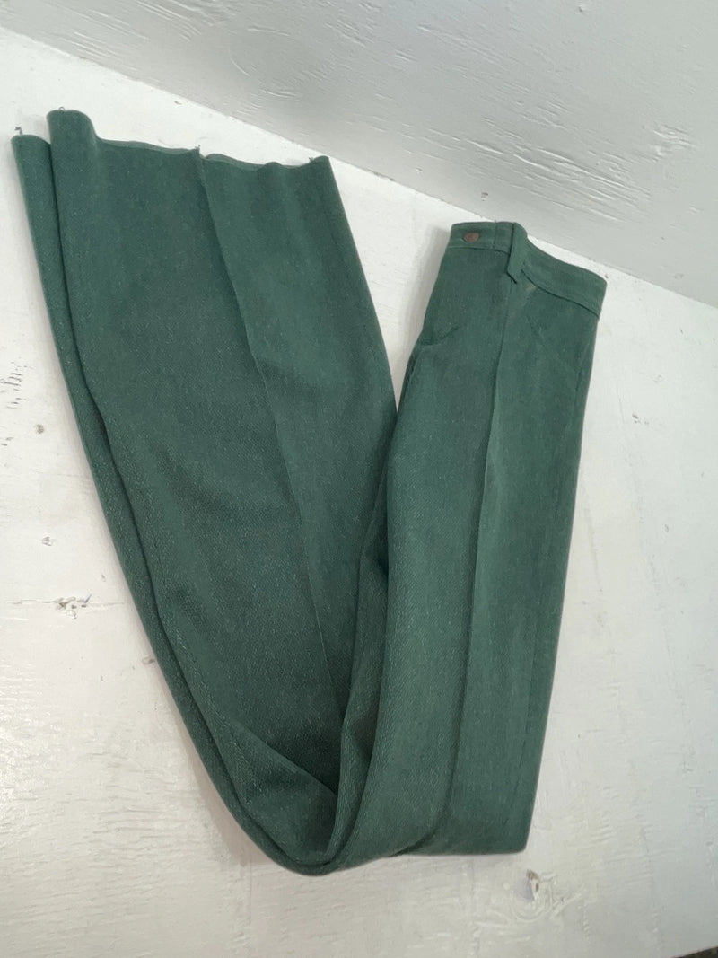 New Vintage Green Dickson Jenkins Polyester Pants #973 SS-54