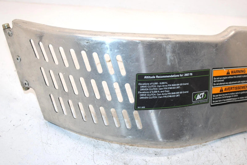 07 Arctic Cat F6 Efi Oem Clutch Belt Cover 1707-465 SAS9