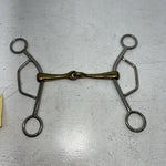 New Showman Lifesaver Snaffle Bit Short Shank AA-500