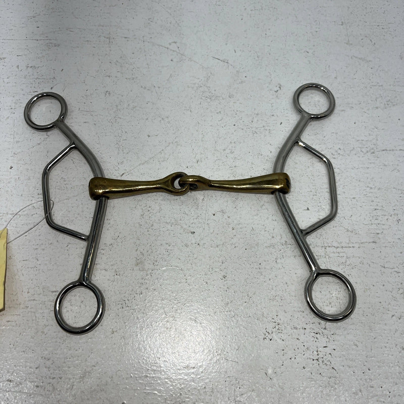 New Showman Lifesaver Snaffle Bit Short Shank AA-500