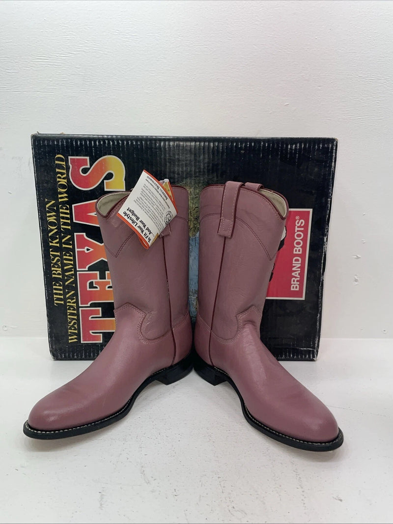 New Women’s Pink Texas Brand Cowboy Boots. 4433 8 M. 16-38