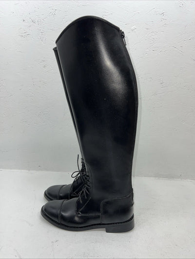 New Women’s Black EQUISTAR English Boots. 464346 7 W. 12-54