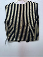 New Women’s Congress Classics Gold Black Vest XL WW-33