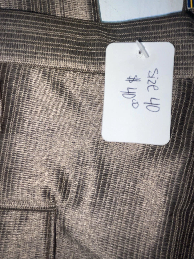 New Vintage Brown Circle S Polyester Pants #CP5091 XX-115