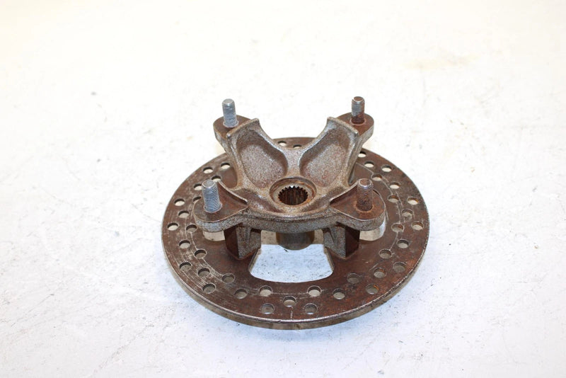 2002 Kawasaki Prairie 650 Oem Front Wheel Hub And Rotor 49030-0046 AK27