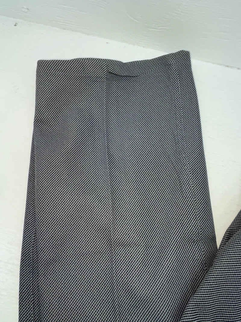 New Vintage Gray Speckled Polyester Pants #2624 SS-75