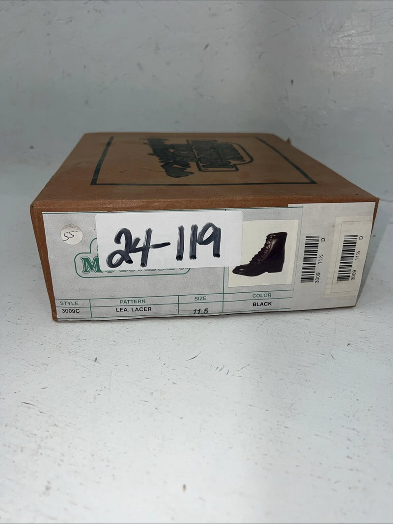 New Children’s Black Lace Up Smoky Mountain Boots. 3009C 11.5 11 1/2. 24-119