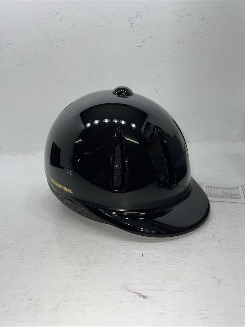 New Women’s Black IRH English Riding Helmet. 108717 Large. 12-86