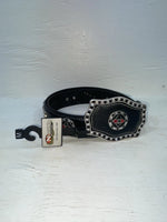 New Black Genuine Leather Nocona Cards Bling M Belt #N3415001 Z-114￼