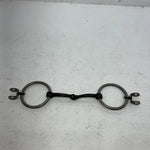 New O Ring Snaffle With Draw Rein Hooks LLL-13