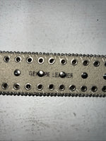 New Brown Blazin Roxx Genuine Leather Bling Belt Large #N3510002 W-14