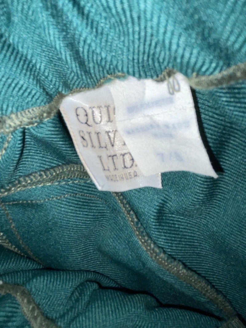 New Vintage Green Quicksilver Polyester Pants XX-19