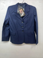 New Women’s Riders Mark Blue Riding Coat 14L #23-37000 R-601