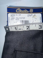 New Vintage Black Circle S Polyester Pants #CP5091 XX-86