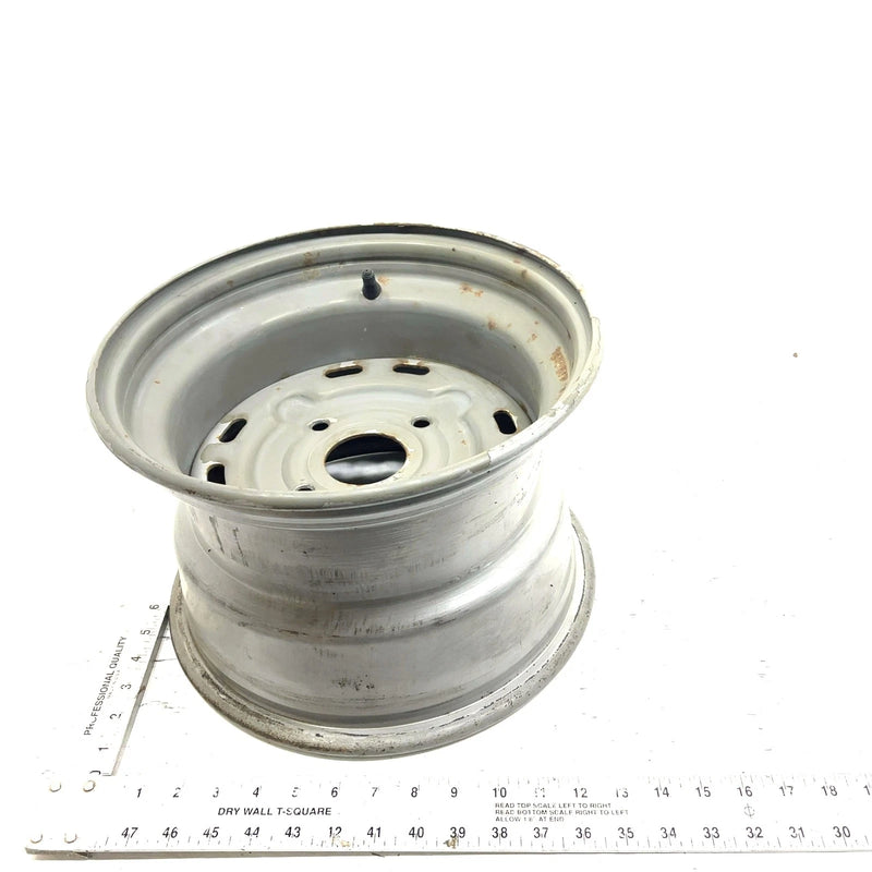 2003 Bombardier Traxter 500 4x4 Auto OEM 12x8 Rear Wheel Rim 705500239 AB15.1