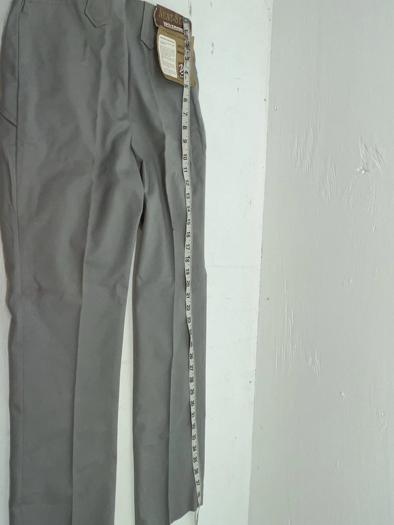 New Vintage Gray Dickson Jenkins Polyester Pants #992 SS-72