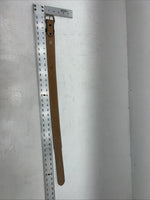 New Brown Black Perkies Hand Tooled Genuine Leather Belt 30” #7512 W-11