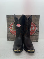 New Men’s Brown Laredo Cowboy Boots. 68082 9 E W. 3-72