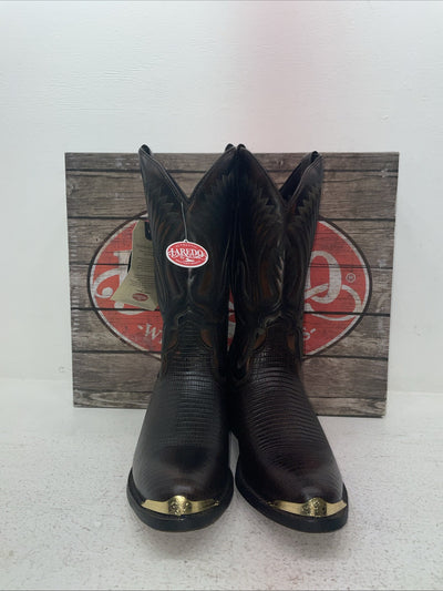 New Men’s Brown Laredo Cowboy Boots. 68082 9 E W. 3-72
