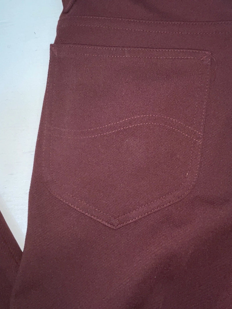 New Vintage Red Lee Polyester Pants #2004061 3A-117