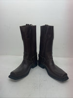New Men’s Brown Rodeo Cowboy Boots. 38 9.5 9 1/2 D. 6-102