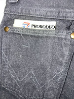 New Boys Grey Wrangler Pro Rodeo Cowboy Cut Denim Jeans. 10/23 B-29