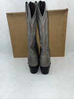 New Women’s Gray Kenny Rodger’s Cowboy Boots. F403 5.5 5 1/2 M. 20-58