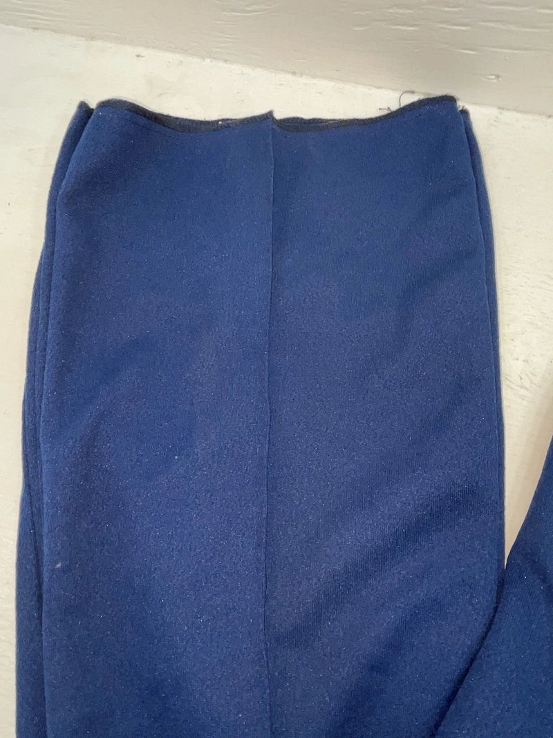 New Vintage Blue Polyester Pants XX-32