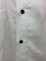 New Men’s Cowboy Threads White Black Long Sleeve Button Up Large V-98