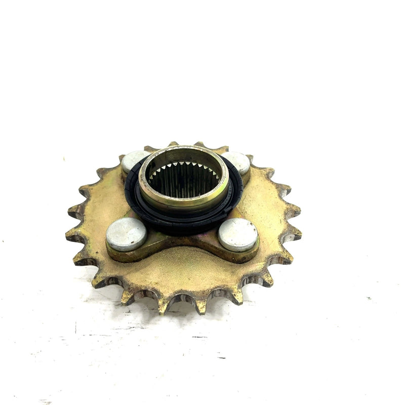 87-06 Suzuki Quadsport 80 OEM Rear Axle Flange W/Sprocket 64610-40B00 AS38
