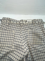 New Vintage Yellow And Black Striped Dickson Jenkins Polyester Pants #724 VV-69