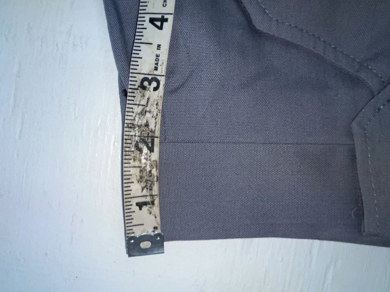 New Vintage Gray Ranch Polyester Pants #P1023 SS-38