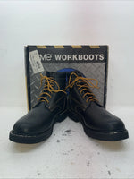 New Men’s Black Lace Up Acme Cowboy Boots. 9083 13 E W. 10-35