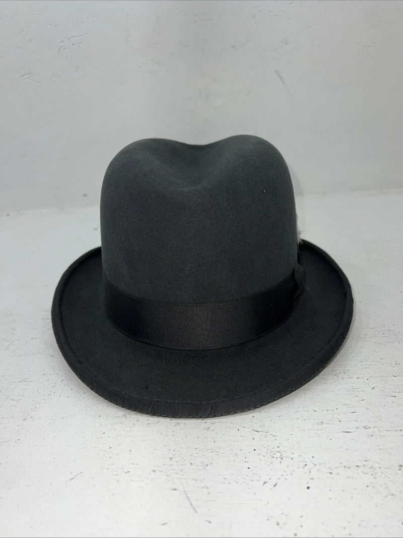 New Women’s Charcoal English Riding Hat. 7 1/8. 12-106