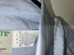 New Men’s Blue Stripped Mesquite Pearl Snap Long Sleeve Shirt. 19x37 3XL G-79