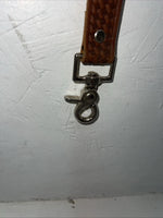 New Saddle king Brown Leather Men’s Suspenders 3C-25