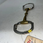 New Kelly Silver Star 5” Smooth Mouth Gag Snaffle Bit #25903 BB-502