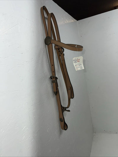 New Leather Royal King Brownband Headstall. Full #18-201 S-55